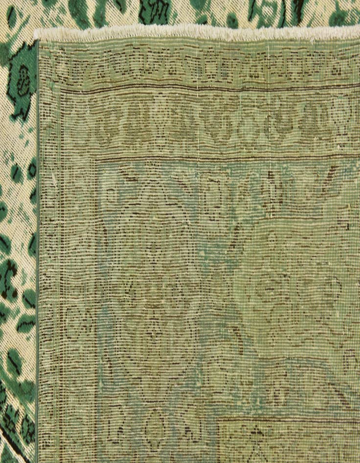 Detail image of  9' 9 x 12' 8  Hand Knotted Ultra Vintage Persian Wool Rug