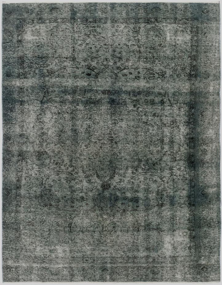  6' 2 x 9' 4  Hand Knotted Ultra Vintage Persian W...