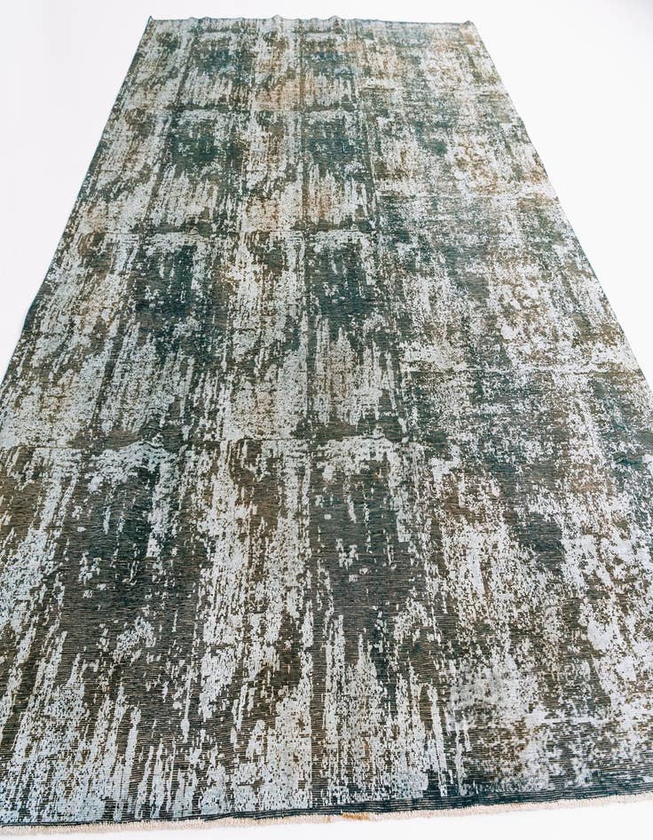 Detail image of  9' 7 x 12' 4  Hand Knotted Ultra Vintage Persian Wool Rug