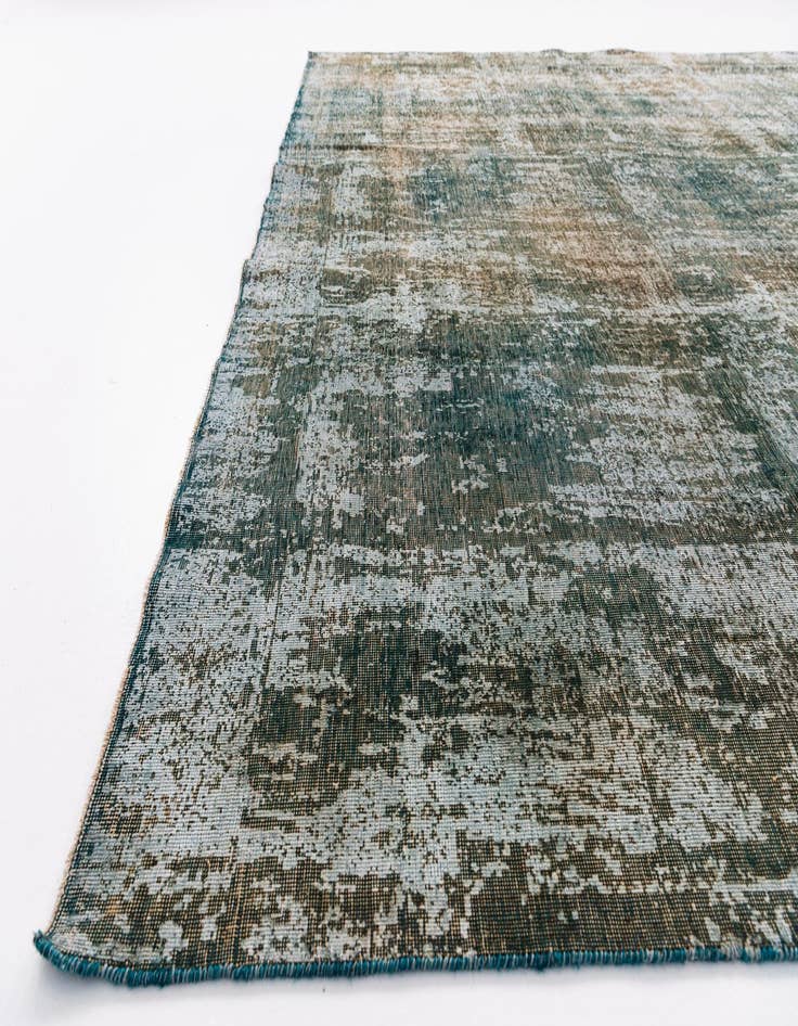 Detail image of  9' 7 x 12' 4  Hand Knotted Ultra Vintage Persian Wool Rug