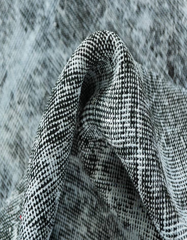 Detail image of  9' 8 x 12' 7  Hand Knotted Ultra Vintage Persian Wool Rug