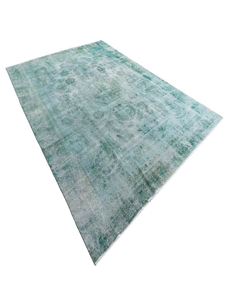 Detail image of  8' 8 x 11' 6  Hand Knotted Ultra Vintage Persian Wool Rug