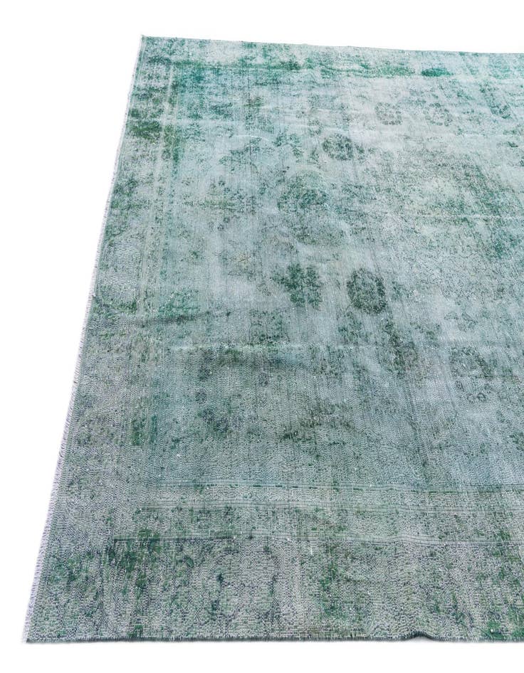 Detail image of  8' 8 x 11' 6  Hand Knotted Ultra Vintage Persian Wool Rug