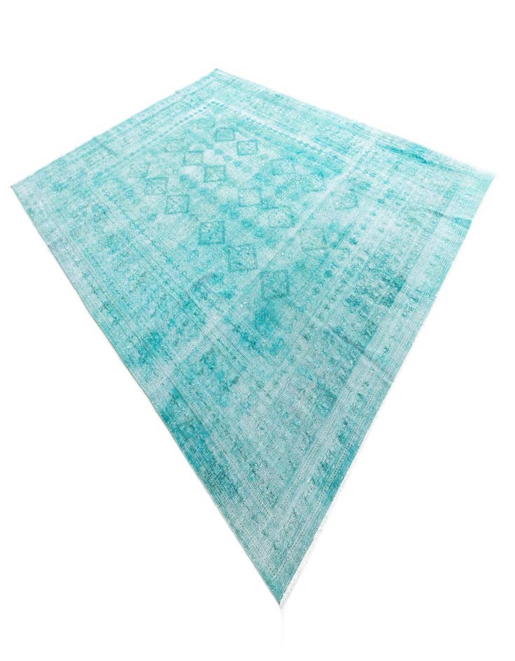 Detail image of  9' 5 x 12' 4  Hand Knotted Ultra Vintage Persian Wool Rug