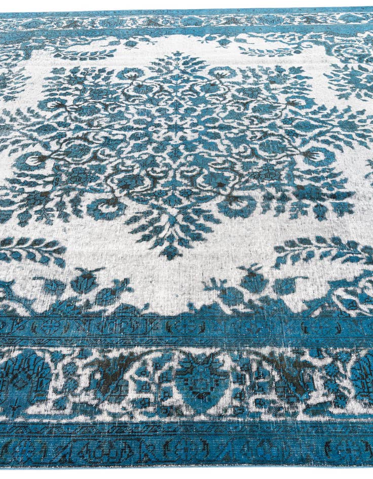 Detail image of  9' 8 x 12' 9  Hand Knotted Ultra Vintage Persian Wool Rug