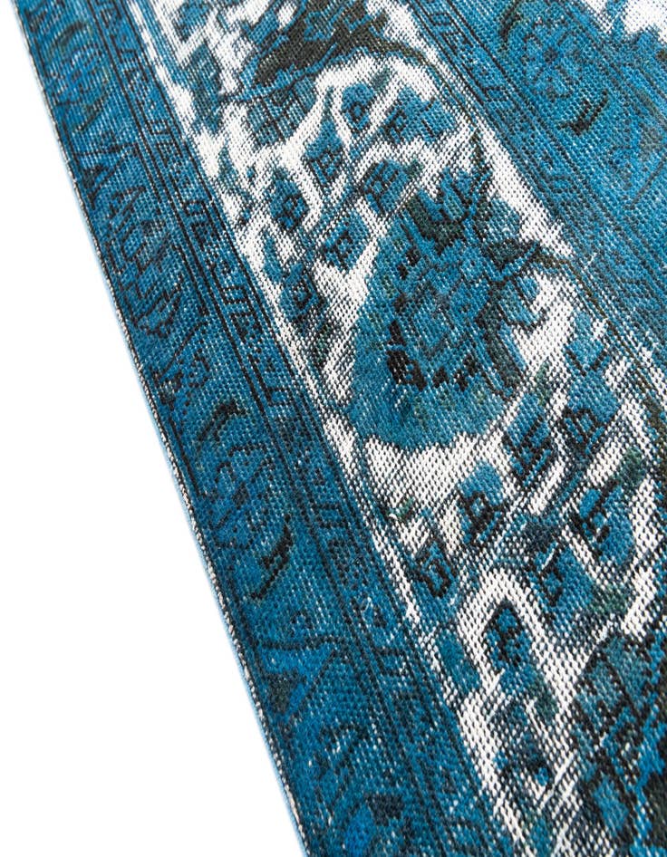 Detail image of  9' 8 x 12' 9  Hand Knotted Ultra Vintage Persian Wool Rug