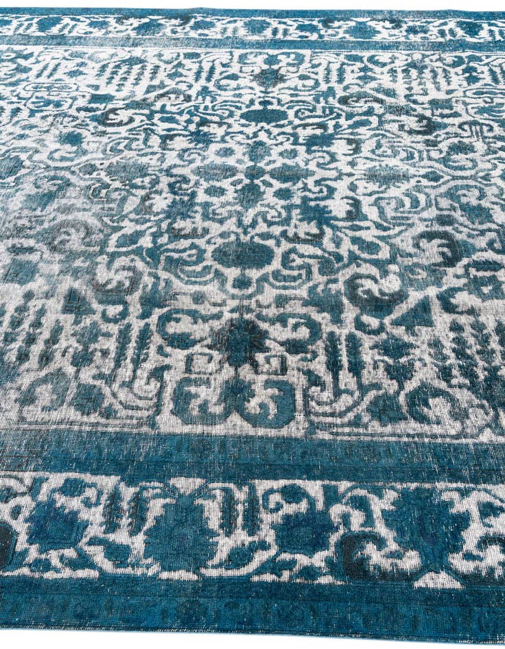 Detail image of  9' 9 x 12' 10  Hand Knotted Ultra Vintage Persian Wool Rug