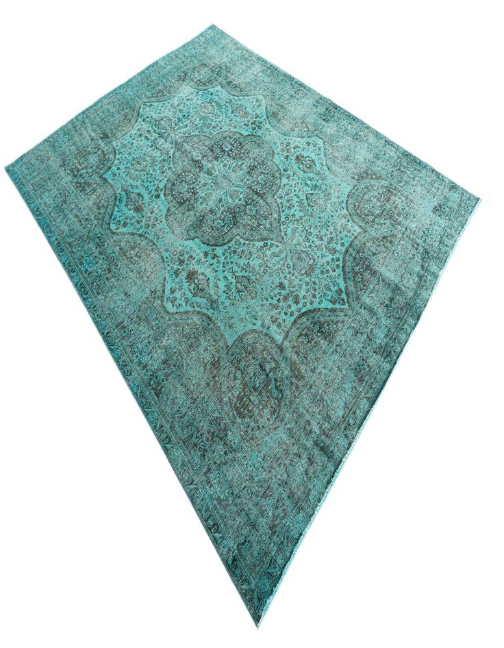 Detail image of  9' 7 x 12' 7  Hand Knotted Ultra Vintage Persian Wool Rug