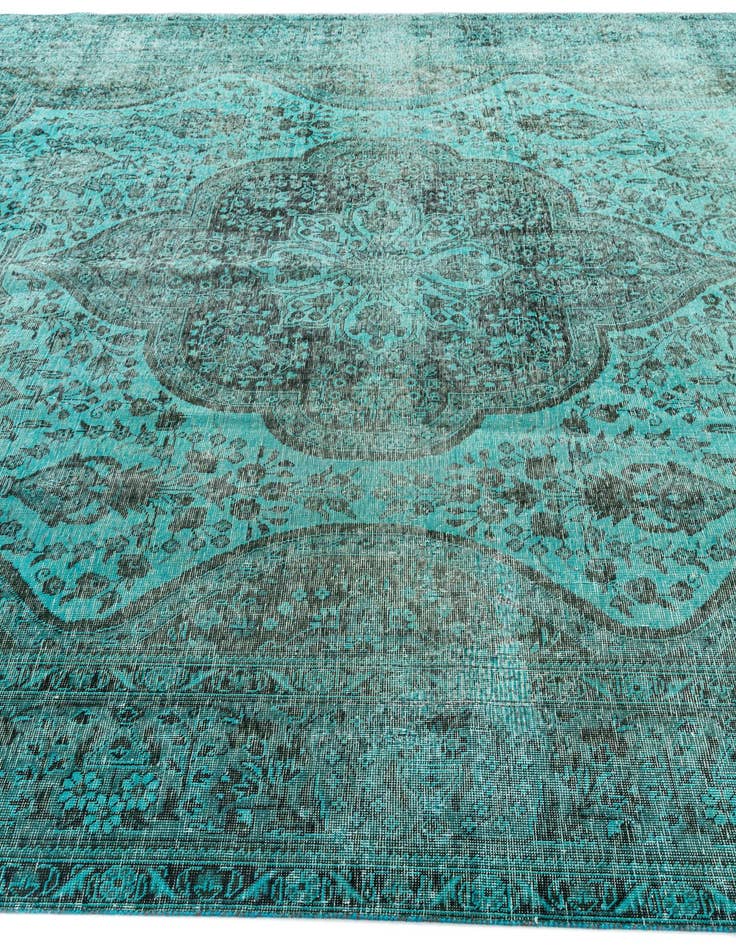 Detail image of  9' 7 x 12' 7  Hand Knotted Ultra Vintage Persian Wool Rug