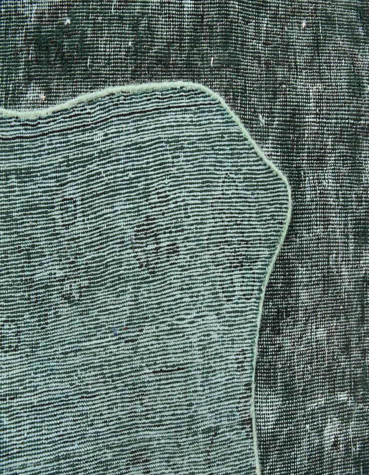 Detail image of  6' 1 x 9' 2  Hand Knotted Ultra Vintage Persian Wool Rug