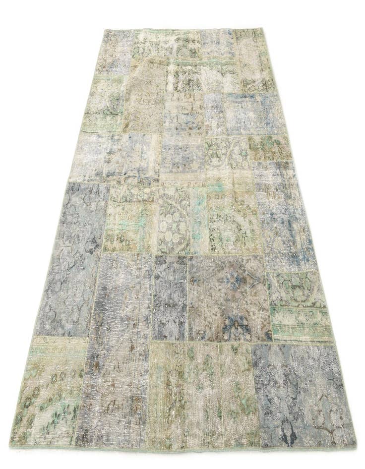 Detail image of  5' 8 x 7' 11  Hand Knotted Ultra Vintage Persian Wool Rug