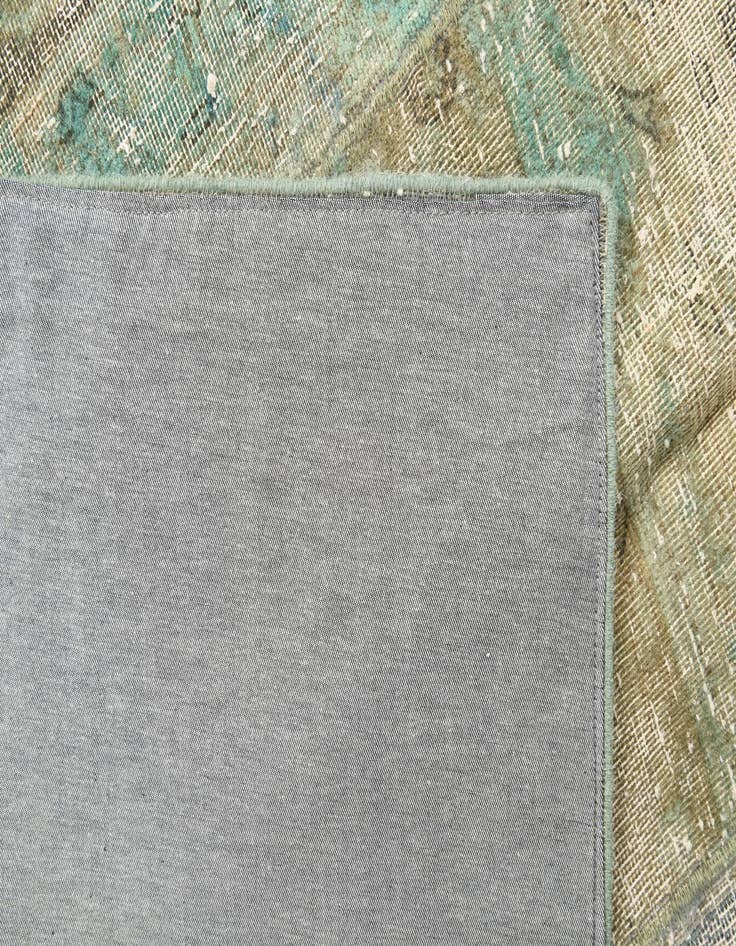 Detail image of  5' 8 x 7' 11  Hand Knotted Ultra Vintage Persian Wool Rug