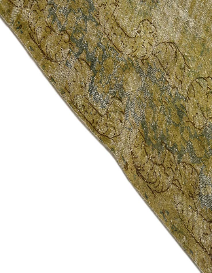 Detail image of  9' 6 x 13' 3  Hand Knotted Ultra Vintage Persian Wool Rug