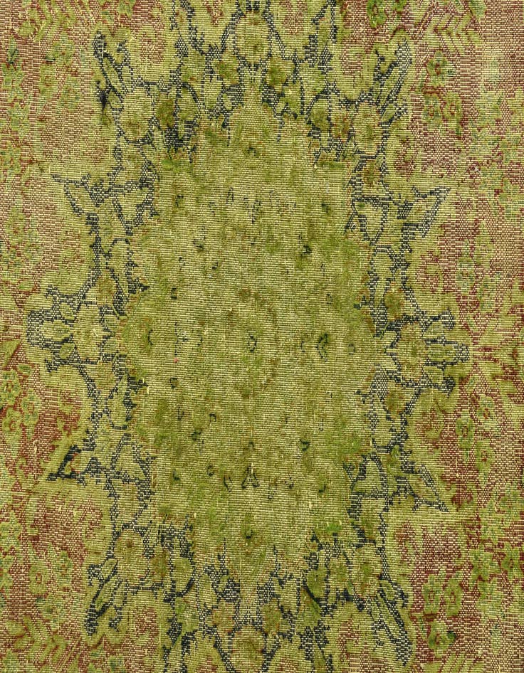 Detail image of  9' 10 x 13' 6  Hand Knotted Ultra Vintage Persian Wool Rug