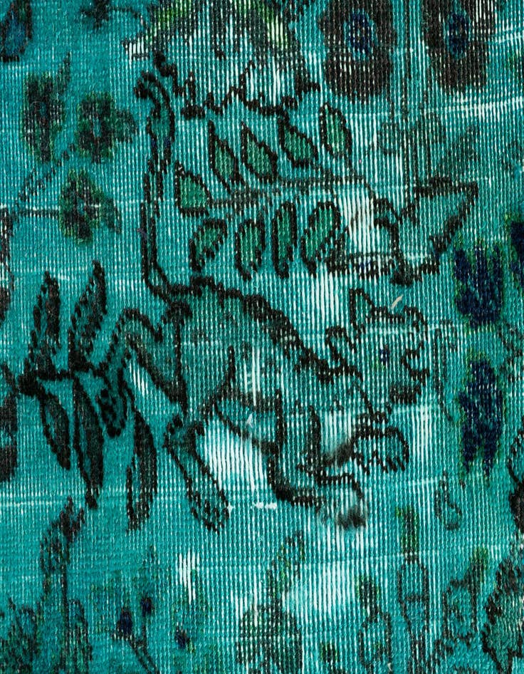 Detail image of  8' 10 x 12' 4  Hand Knotted Ultra Vintage Persian Wool Rug