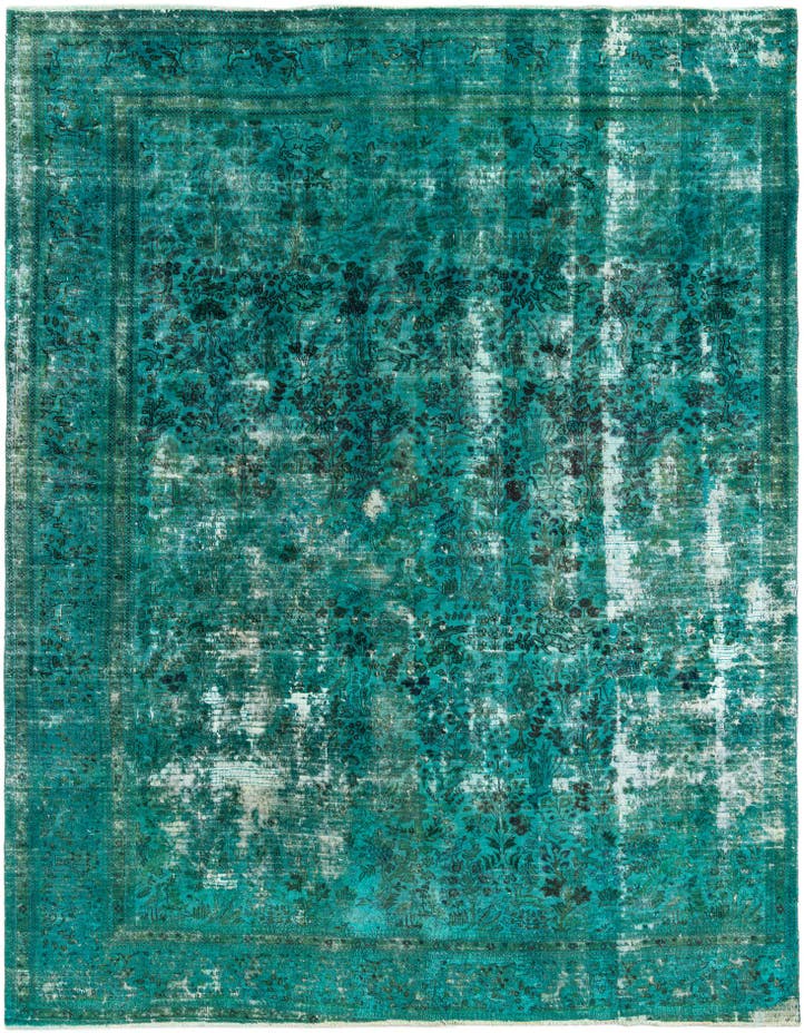  8' 10 x 12' 4  Hand Knotted Ultra Vintage Persian W...