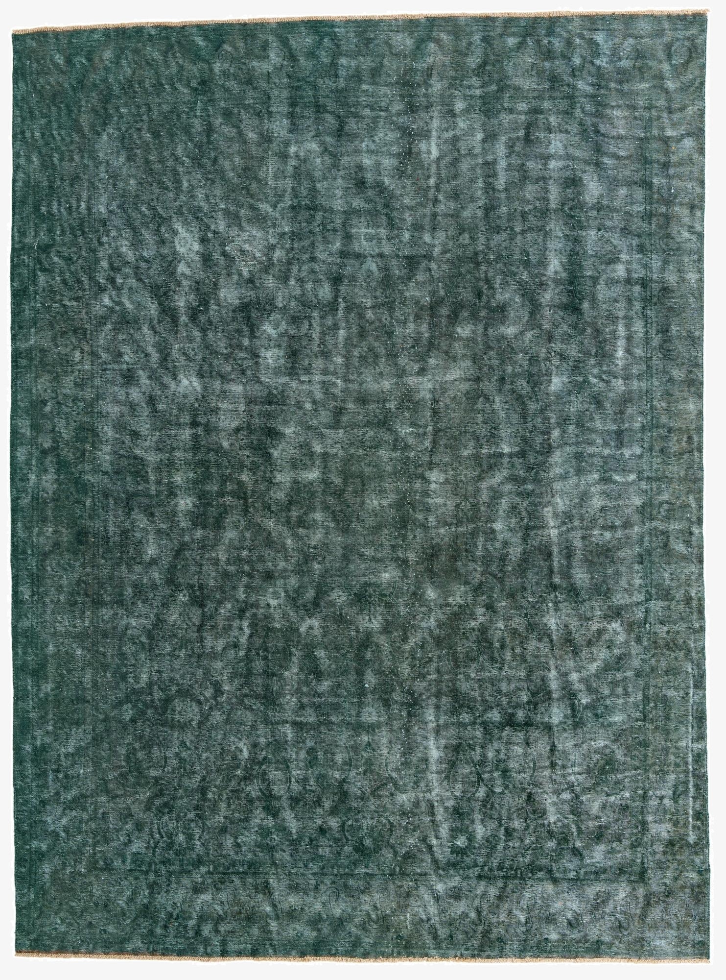  9' 2 x 12' 5  Hand Knotted Ultra Vintage Persian Wool Rug