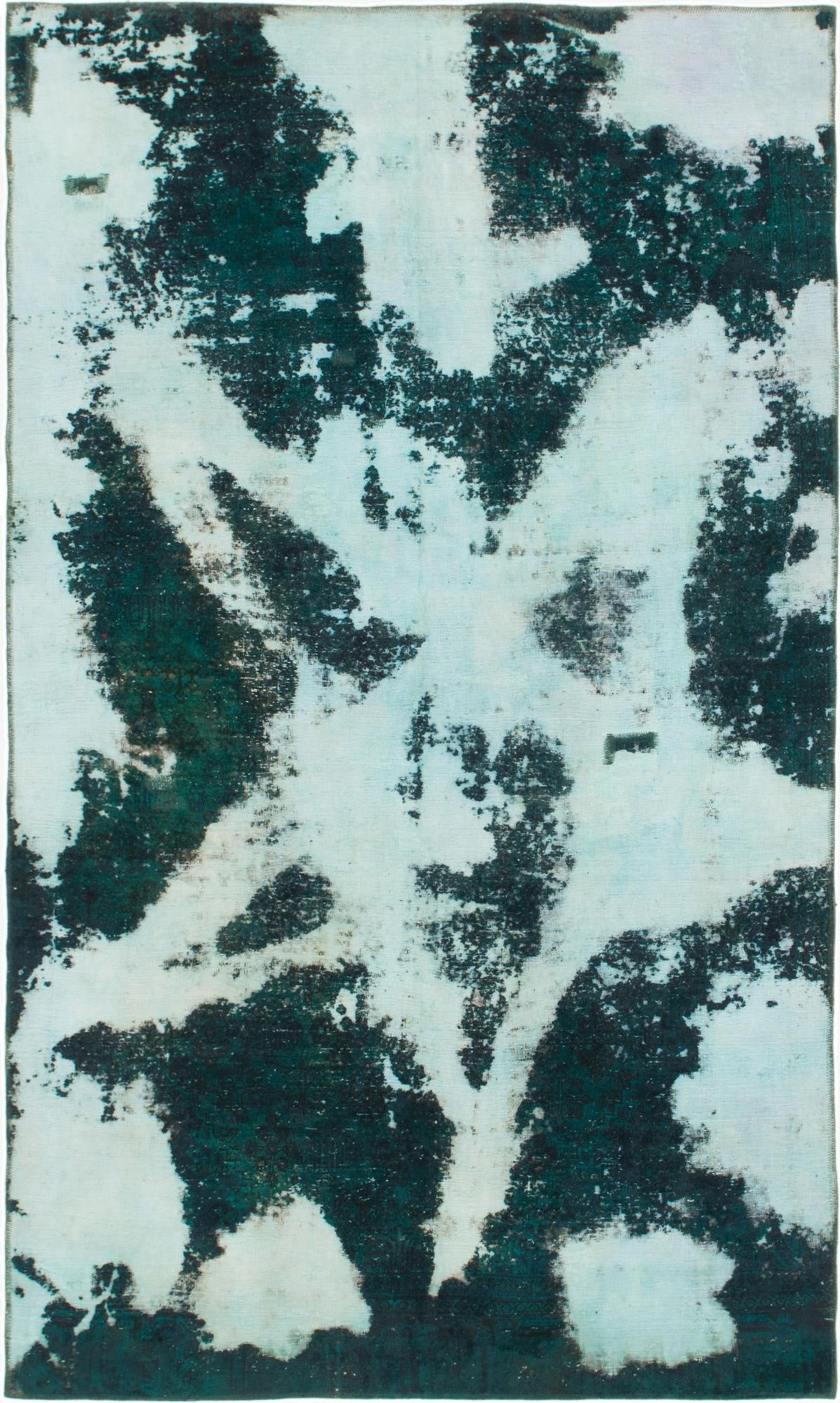  5' 9 x 9' 7  Hand Knotted Ultra Vintage Persian Wool Rug