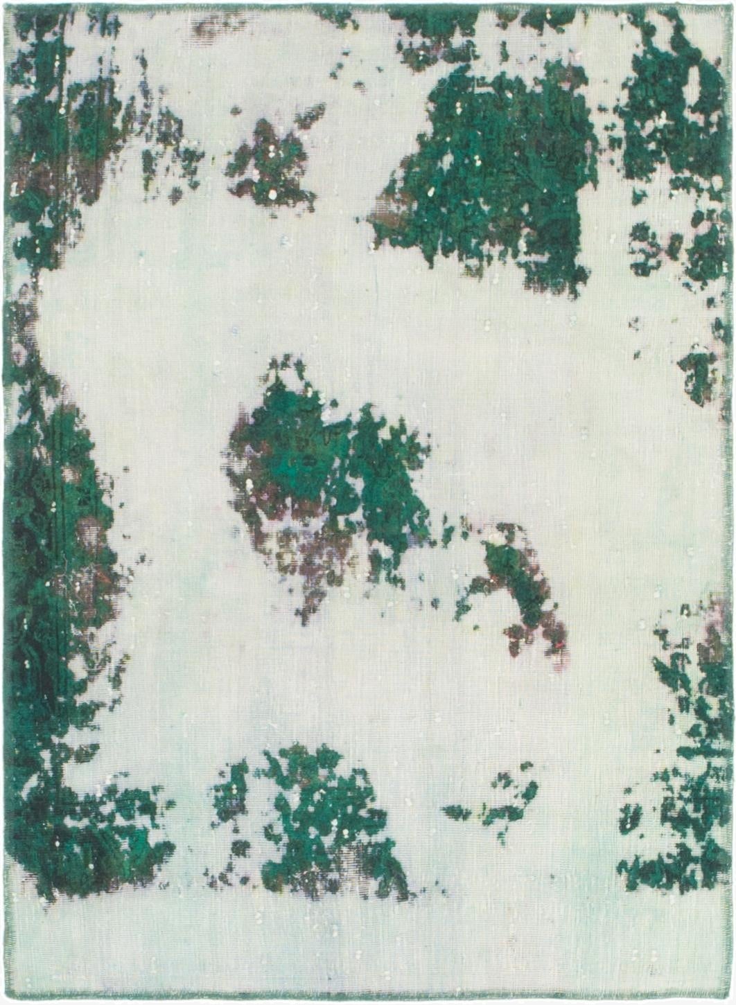  3' x 4' 3  Hand Knotted Ultra Vintage Persian Wool Rug