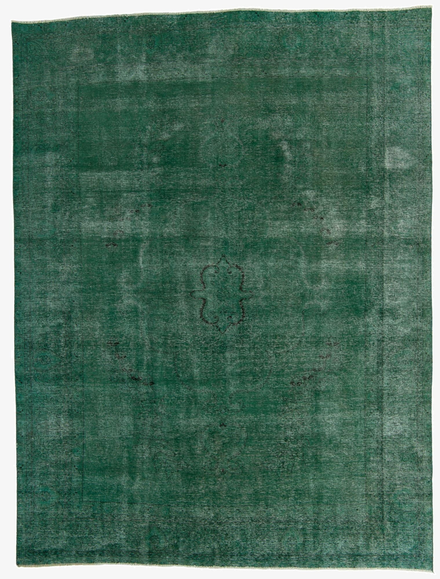  9' 6 x 12' 7  Hand Knotted Ultra Vintage Persian Wool Rug