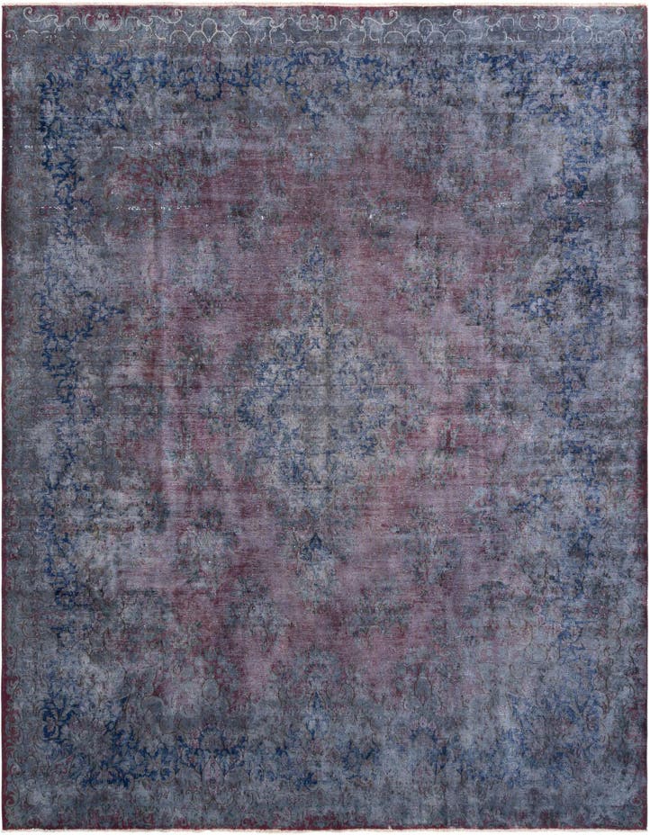  9' 11 x 12' 10 Vintage Royal Wool Rug