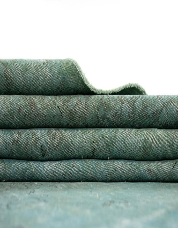 Detail image of  9' 7 x 12' 10  Hand Knotted Vintage Royal Persian Wool Rug