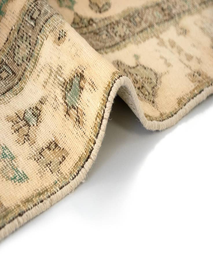 Detail image of  6' 2 x 9' 1  Hand Knotted Vintage Royal Persian Wool Rug