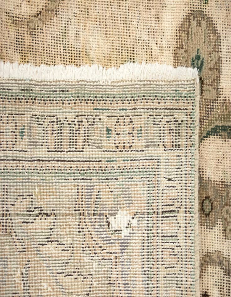 Detail image of  6' 1 x 9' 3  Hand Knotted Vintage Royal Persian Wool Rug