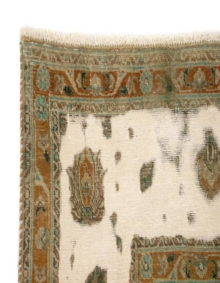 Detail image of  9' 8 x 12' 7  Hand Knotted Vintage Royal Persian Wool Rug