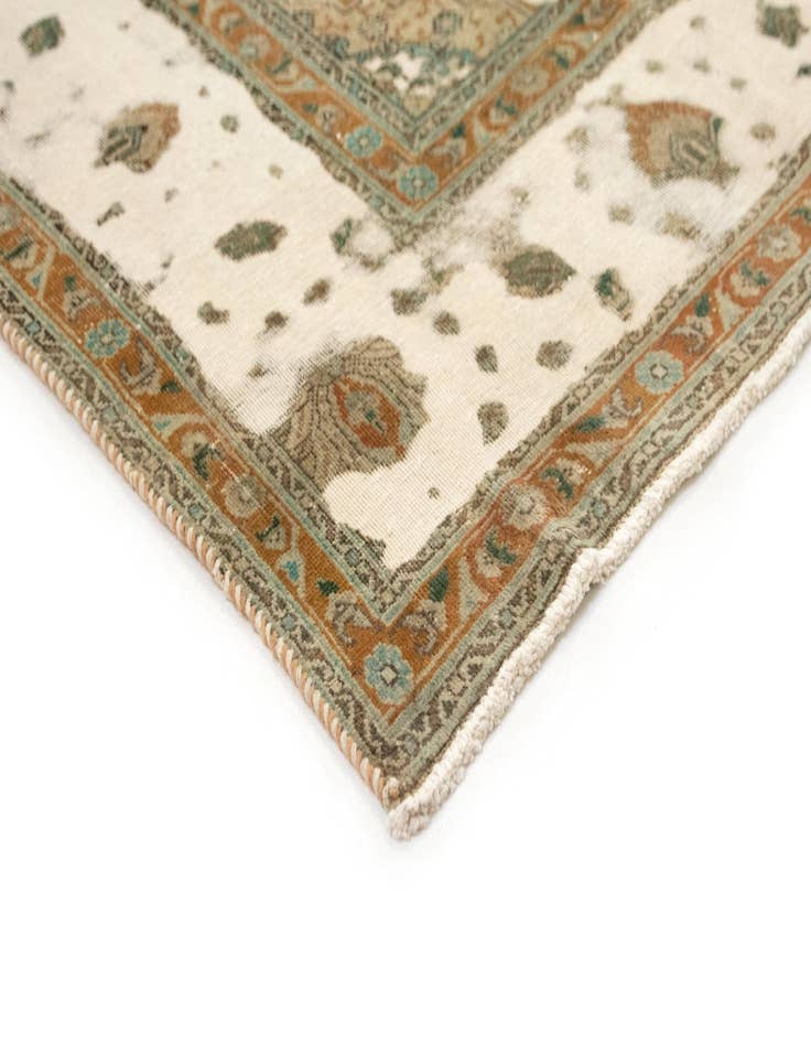 Detail image of  9' 8 x 12' 7  Hand Knotted Vintage Royal Persian Wool Rug