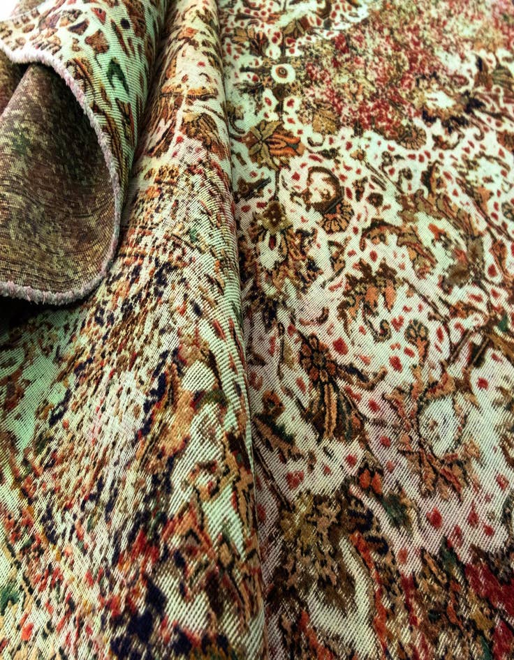 Detail image of  9' 7 x 12' 1 Vintage Royal Wool Rug