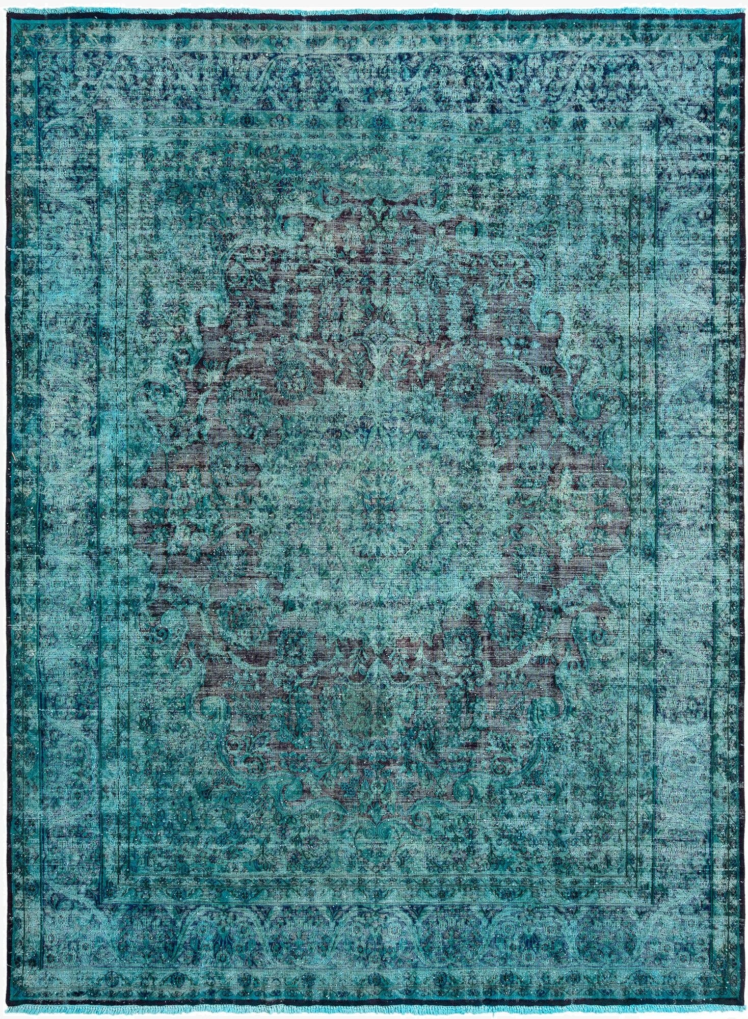  9' 5 x 12' 11 Vintage Royal Wool Rug