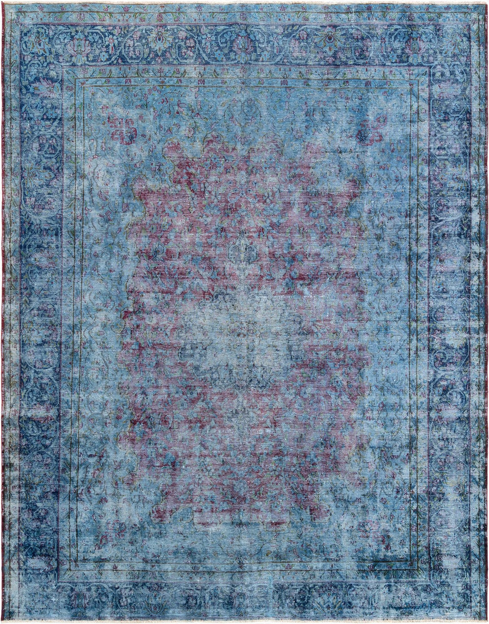  9' 11 x 12' 5 Vintage Royal Wool Rug