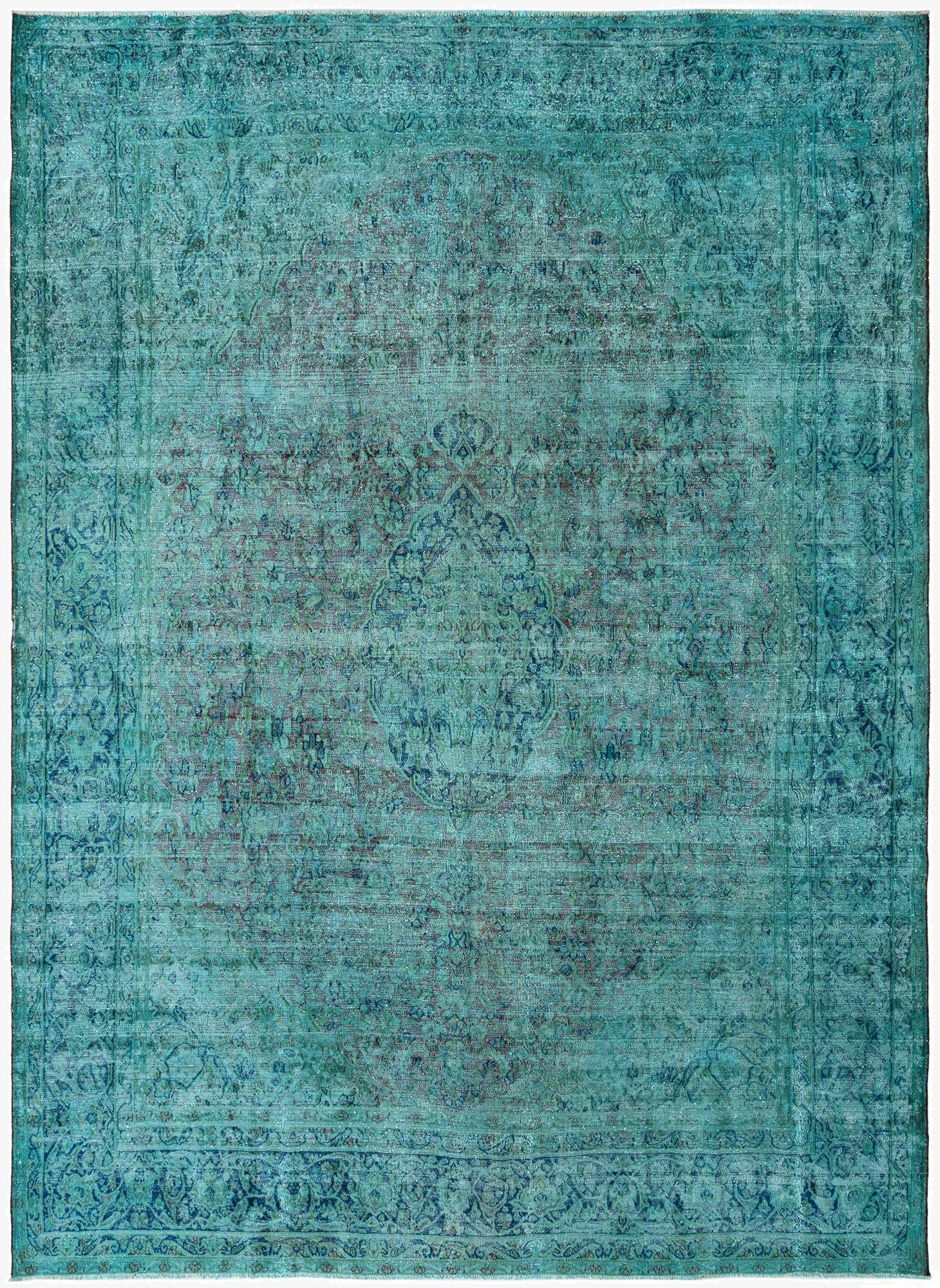  9' 7 x 12' 11 Vintage Royal Wool Rug