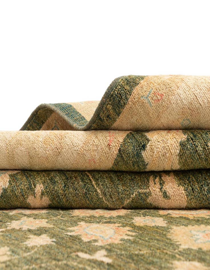 Detail image of  6' 9 x 9' 11 Ziegler Wool Rug