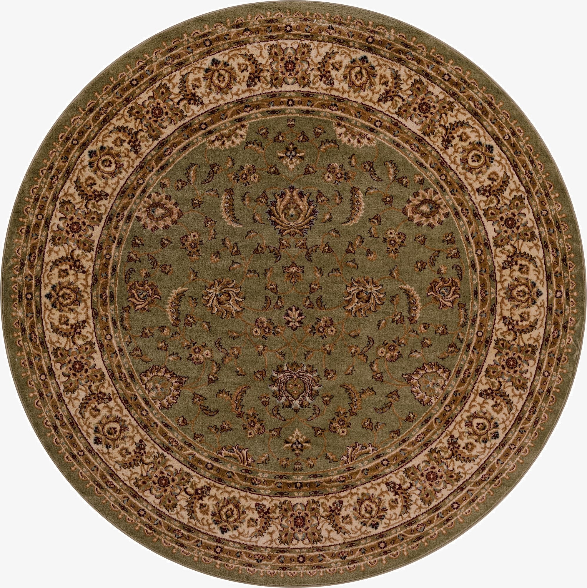  7' 10 x 7' 10 Aditi Round Rug