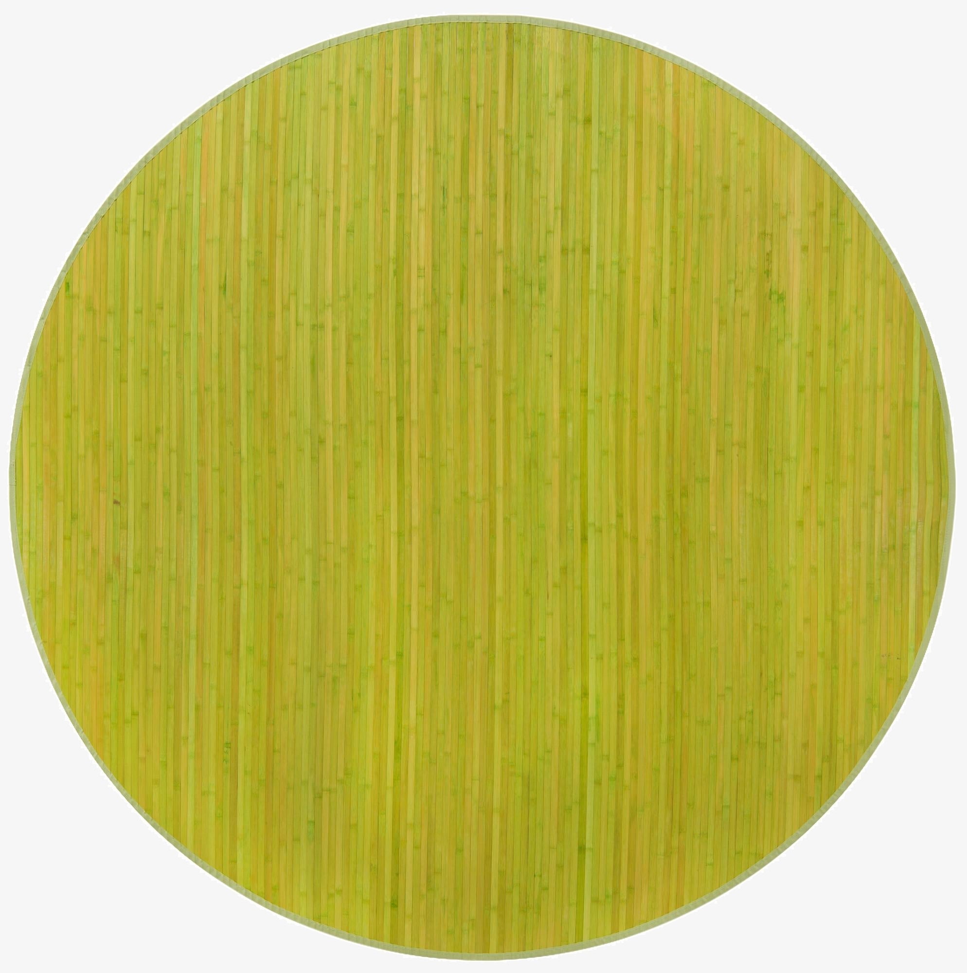  7' x 7' Bamboo Round Rug