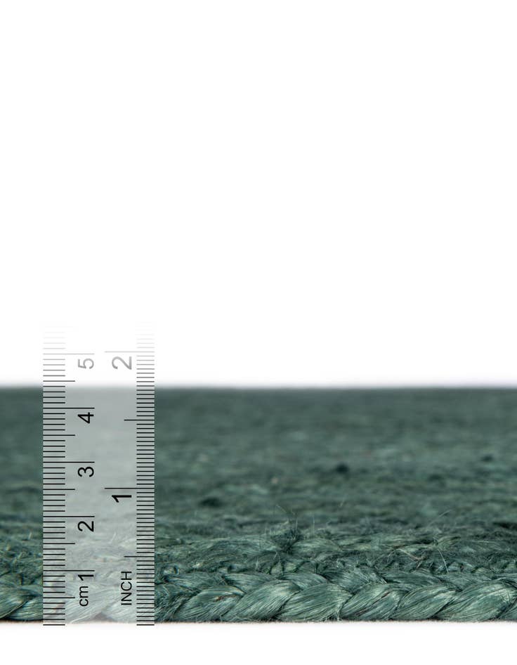 Detail image of  10' x 10'  Hand Braided Jute Round Rug