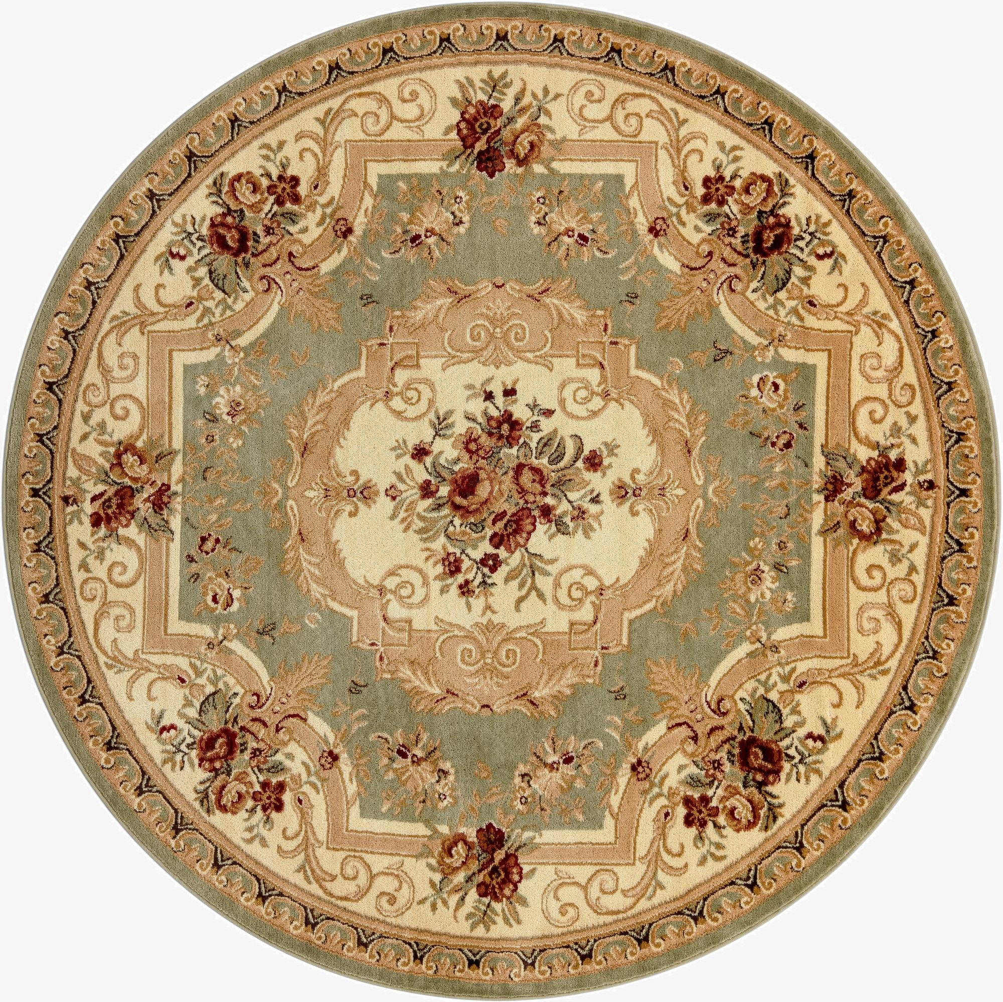  7' x 7' Chateau Round Rug