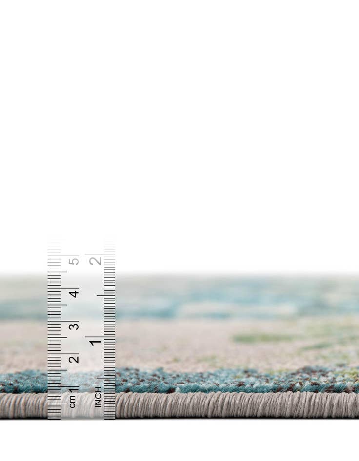 Detail image of  8' x 8'  Washable El Paso Round Rug