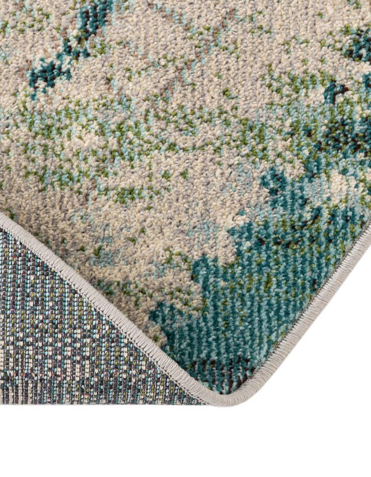 Detail image of  8' x 8'  Washable El Paso Round Rug