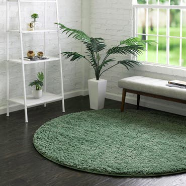  4' x 4' Everyday Shag Round Rug
