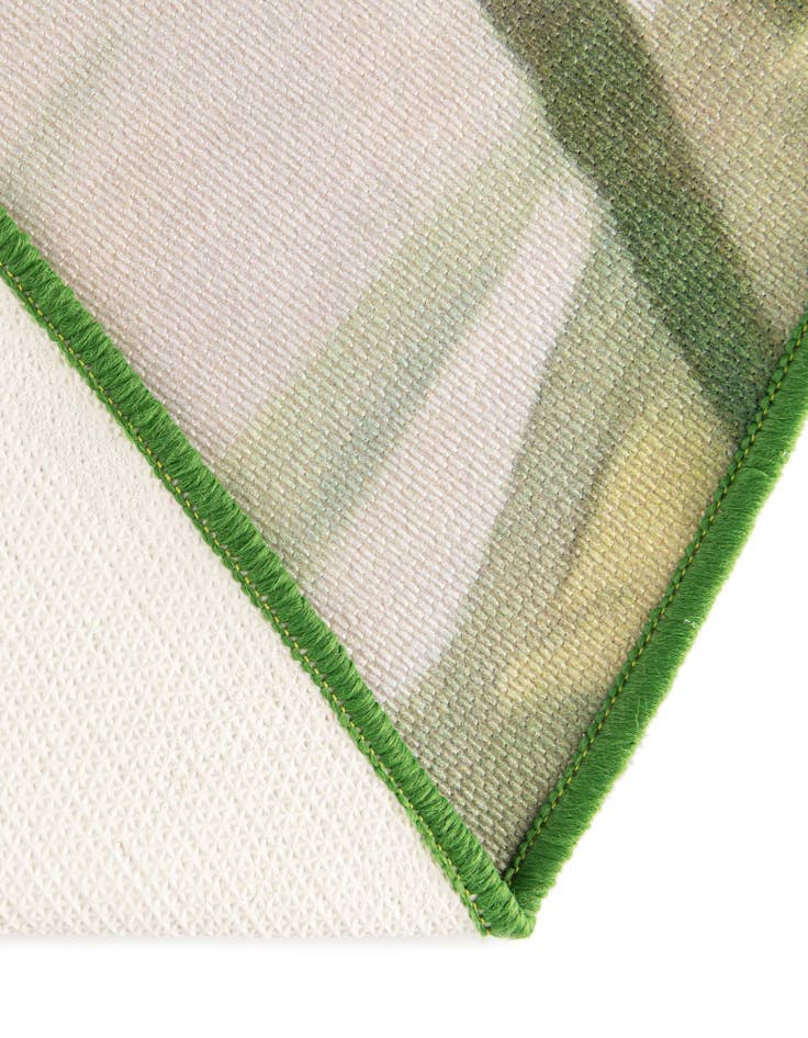 Detail image of  3' 3 x 3' 3  Washable Jill Zarin Caribbean Indoor / Outdoor Round Rug