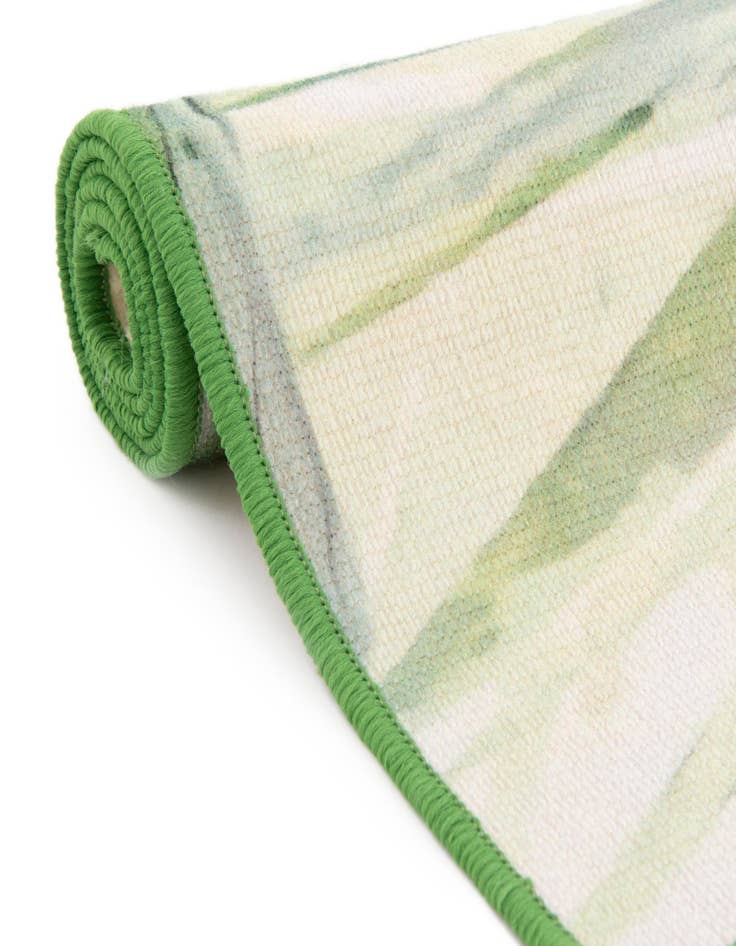 Detail image of  3' 3 x 3' 3  Washable Jill Zarin Caribbean Indoor / Outdoor Round Rug