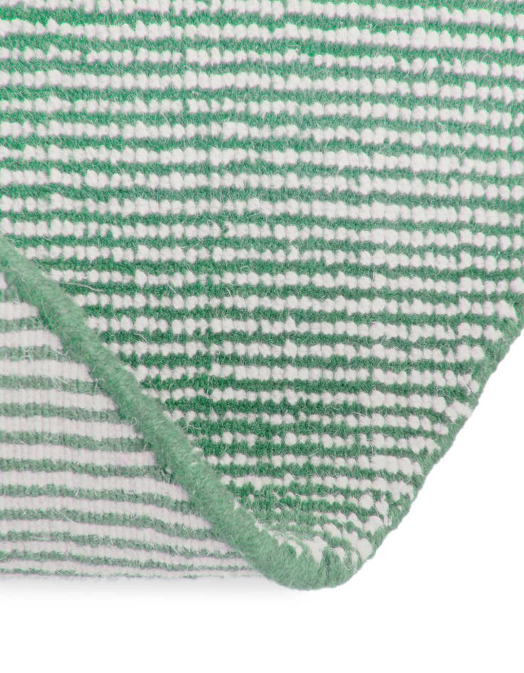 Detail image of  5' 3 x 5' 3  Hand Woven Jill Zarin English Manor Farmhouse Wool Round Rug