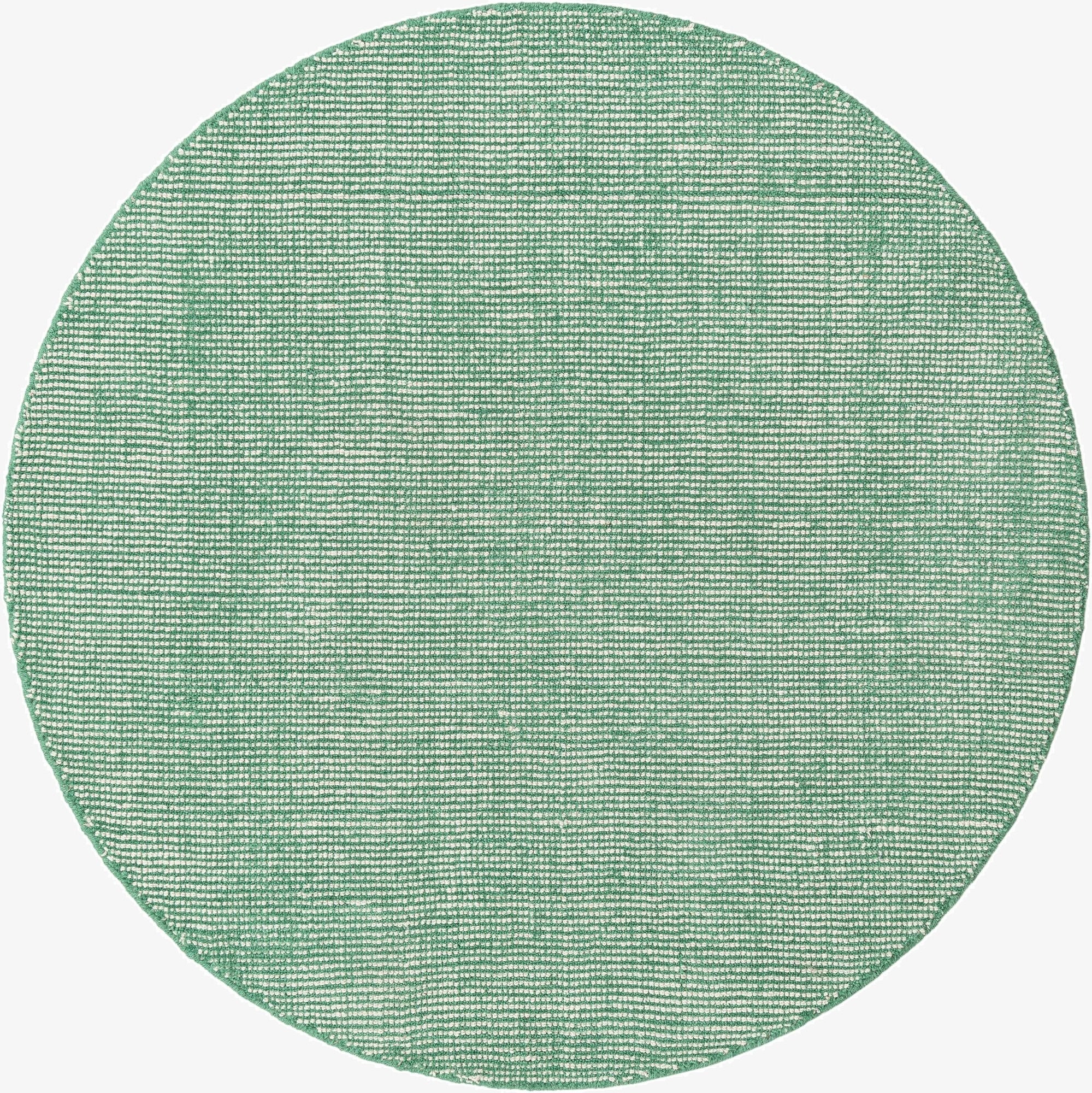  4' 1 x 4' 1  Hand Woven Jill Zarin English Manor Farmhouse Wool Round Rug