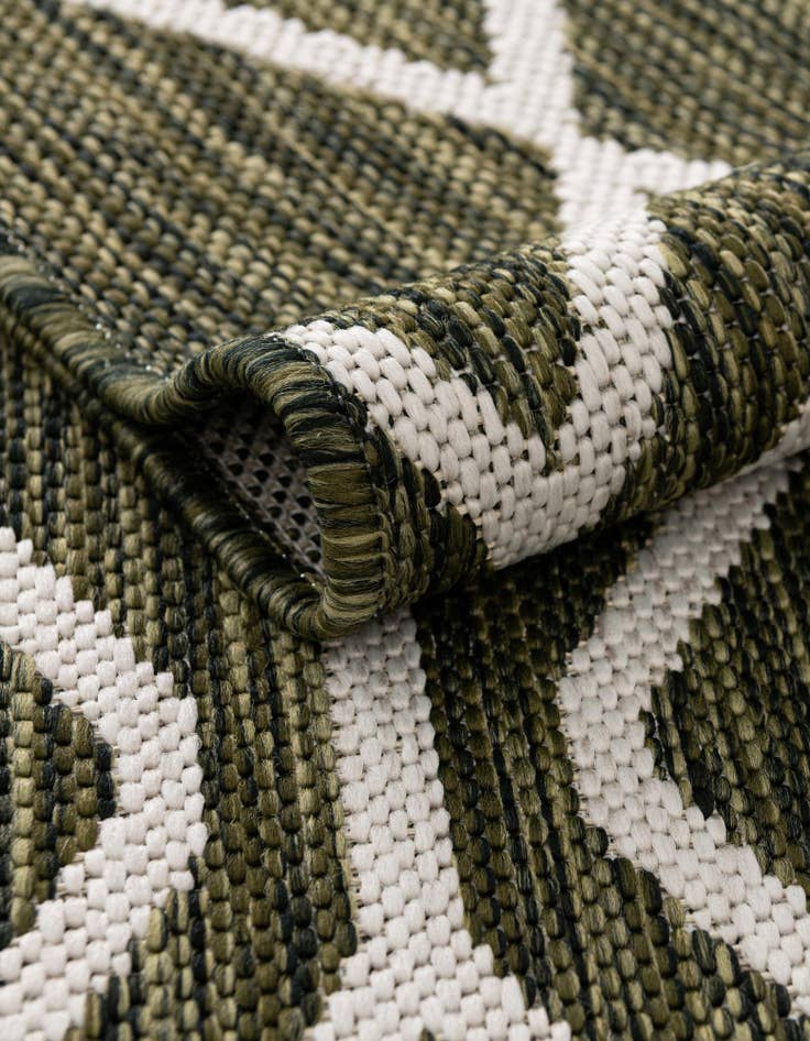 Detail image of  4' x 4'  Washable Jill Zarin Turks and Caicos Indoor / Outdoor Round Rug