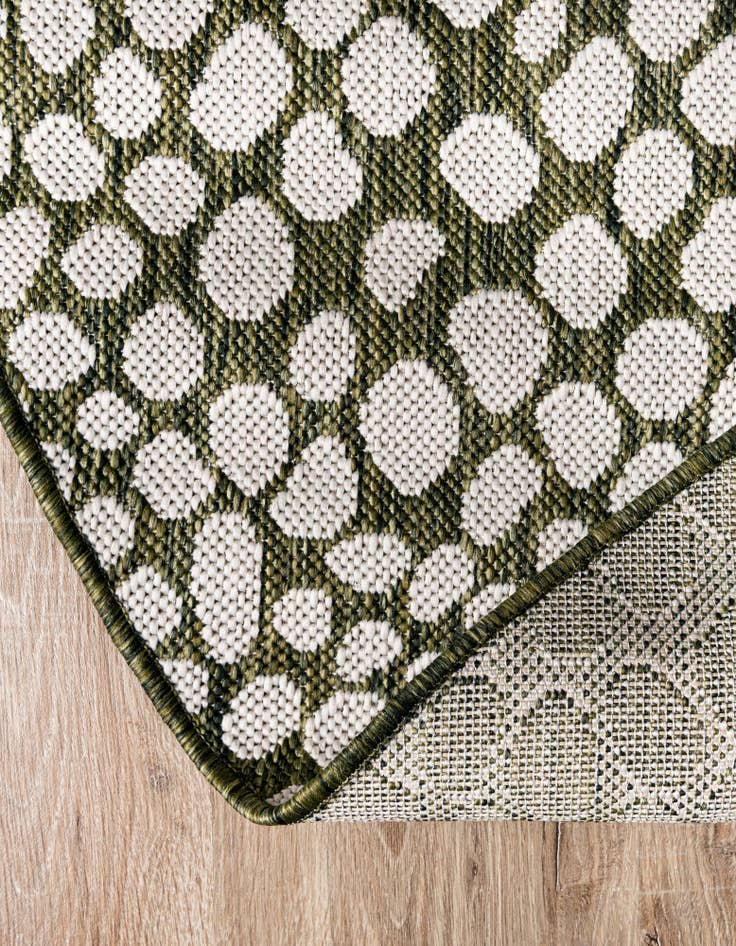 Detail image of  4' x 4'  Washable Jill Zarin Cape Town Indoor / Outdoor Round Rug