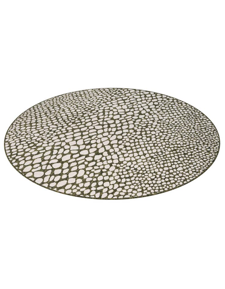 Detail image of  7' x 7'  Washable Jill Zarin Indoor / Outdoor Round Rug