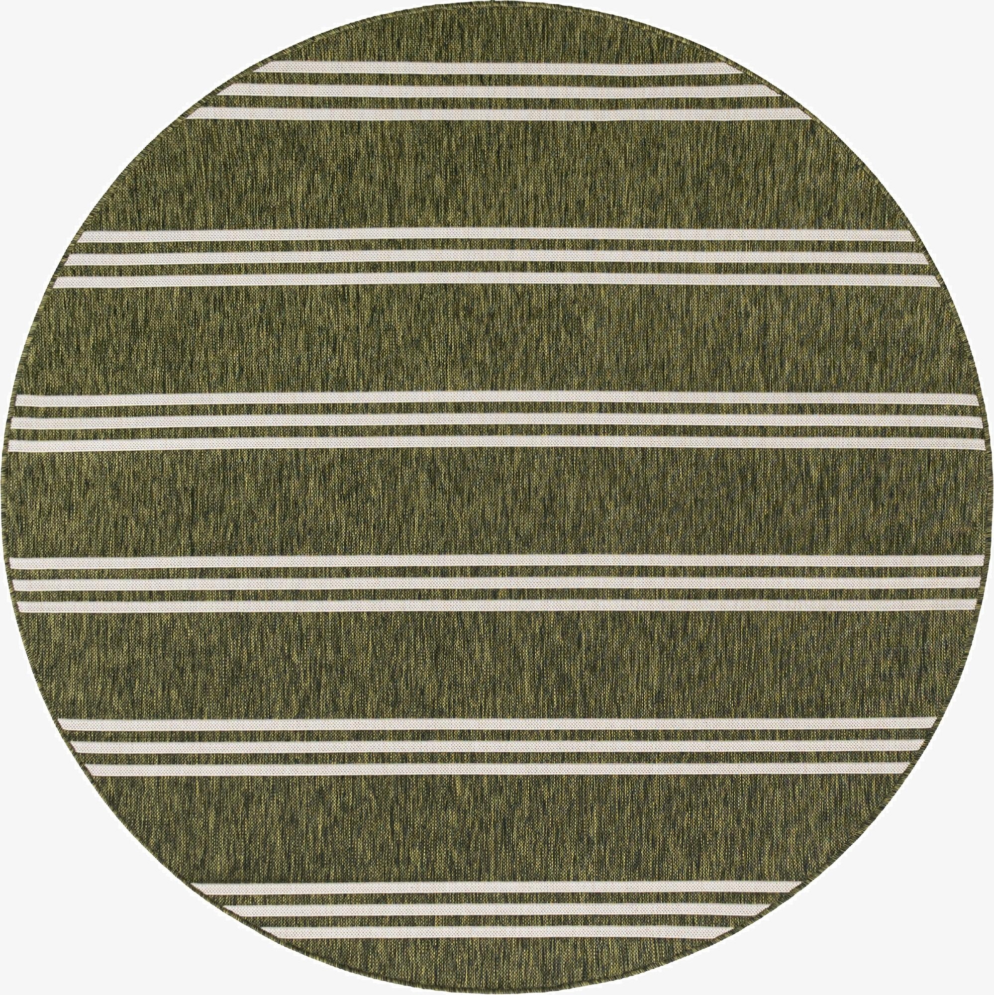  6' 7 x 6' 7  Washable Jill Zarin Anguilla Indoor / Outdoor Round Rug